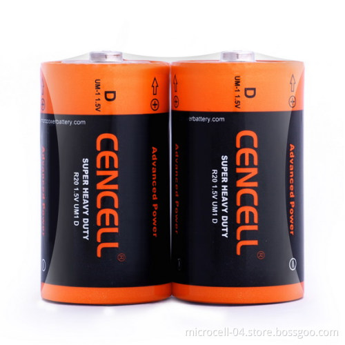 Super Heavy Duty R20 Dry Battery